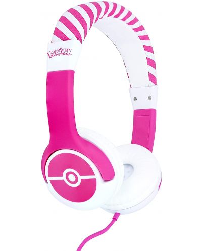 Παιδικά ακουστικά OTL Technologies - Pokemon Pokeball, ροζ - 2