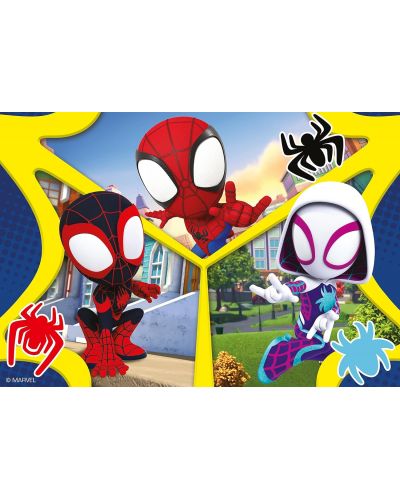 Παιδικό παζλ Ravensburger 2 x 24 κομμάτια - Ο Spidey και οι καταπληκτικοί φίλοι του - 2