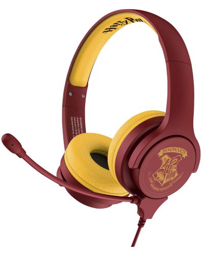 Παιδικά ακουστικά OTL Technologies - Hogwarts Interactive, κόκκινα - 1