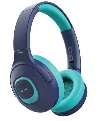 Παιδικά ακουστικά ProMate - Coddy, ασύρματα , Aqua - 1