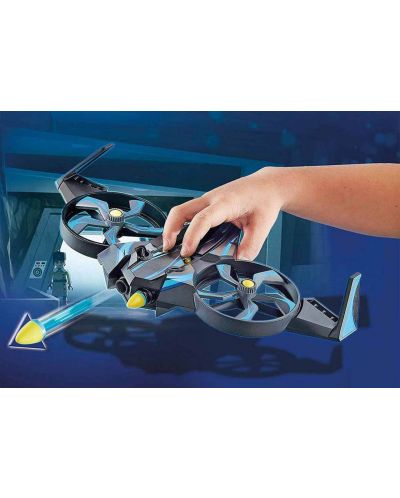 Παιδικός κατασκευαστής Playmobil - Robotron με drone - 5