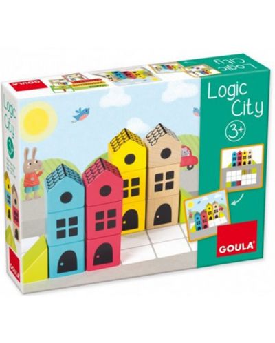 Παιδικό παιχνίδι λογικής Goula - Πόλη - 1