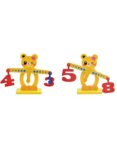 Παιδική μαθηματική ζυγαριά  Raya Toys - Αρκούδα - 2