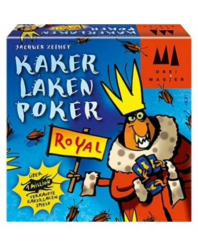 Παιδικό Παιχνίδι με τράπουλα Cockroach Poker Royal - 1