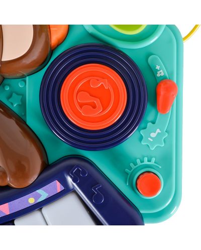 Παιδικό παιχνίδι Hola Toys - Μίνι πιάνο με μικρόφωνο, DJ Monkey - 5