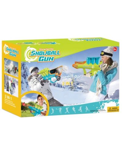 Παιδικό όπλο 2 σε 1 GT - Για χιόνι και πλαστικές μπάλες - 6