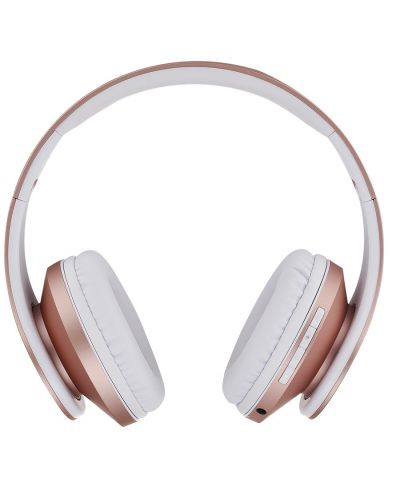 Παιδικά ακουστικά PowerLocus - P2, ασύρματα, ροζ/χρυσαφί - 3