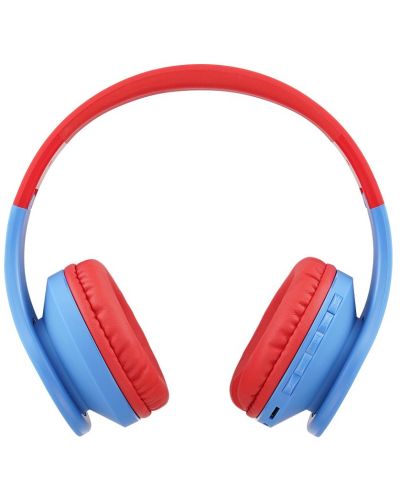 Παιδικά ακουστικά με μικρόφωνο PowerLocus - P1, ασύρματα, κόκκινα - 2
