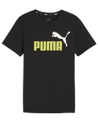 Παιδικό μπλουζάκι Puma - Essentials+ Two-Tone Logo, μαύρο - 1