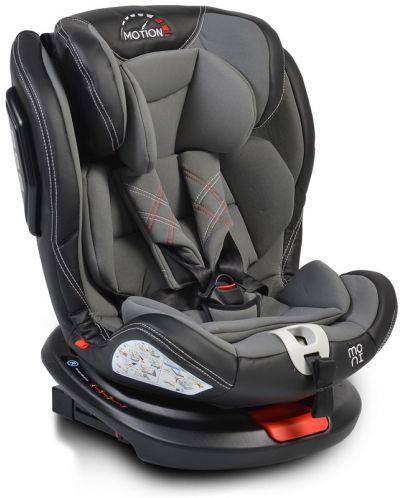 Παιδικό κάθισμα αυτοκινήτου Moni - Motion, 0-36 kg, με IsoFix, γκρι - 3