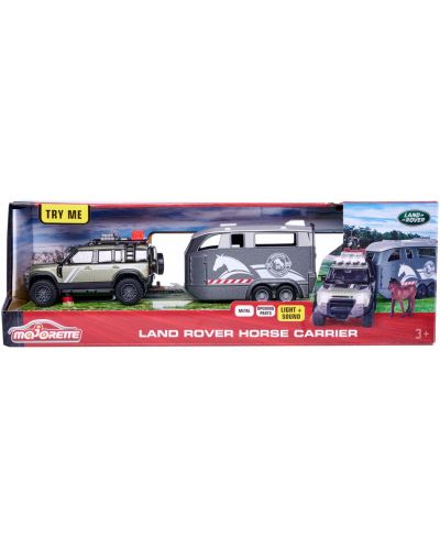 Παιχνίδι Majorette - Μεταφορέας αλόγων  Land Rover - 5