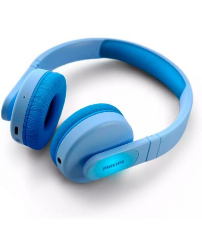Παιδικά Ασύρματα ακουστικά Philips - TAK4206BL, μπλε - 1