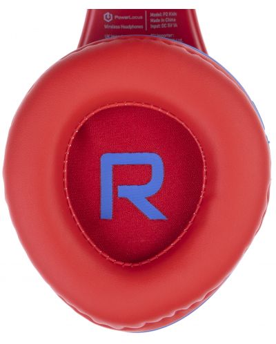 Παιδικά ακουστικά PowerLocus - P2 Kids Angry Birds,ασύρματο, μπλε/κόκκινο - 7