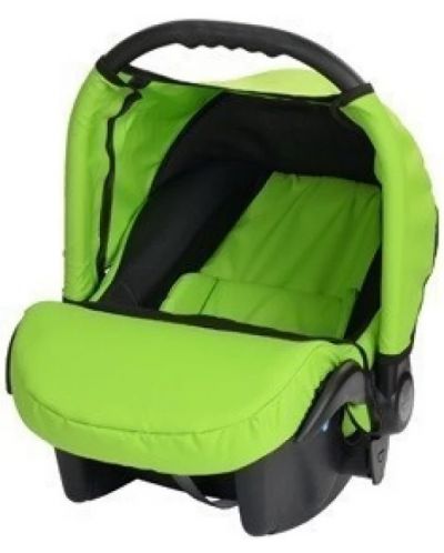 Καλάθι αυτοκινήτου Baby Merc - Junior Twist, 0-10 kg,πράσινο/μαύρο - 1