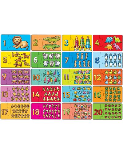 Παιδικό εκπαιδευτικό παιχνίδι Orchard Toys - Σύνδεσε και μέτρησε - 2