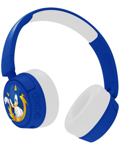 Παιδικά ακουστικά   OTL Technologie -  Sonic The Hedgehog,ασύρματη, μπλε - 3