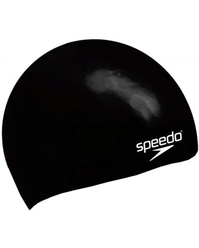 Παιδικό καπέλο κολύμβησης Speedo - Plain Moulded, μαύρο - 1