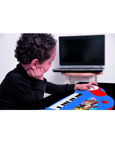 Παιδικό παιχνίδι Lexibook -Ηλεκτρονικό πιάνο Paw Patrol, με μικρόφωνο - 6