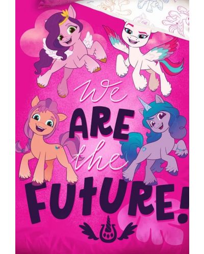 Σετ παιδικής κρεβατοκάμαρας 2 τεμαχίων Sonne - My Little Pony We are the Future - 3