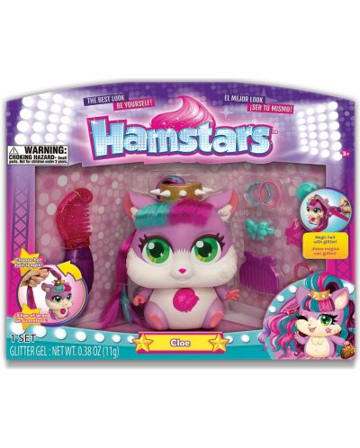 Παιδικό παιχνίδι Hamstars - Χάμστερ για χτενίσματα, Cloe - 1