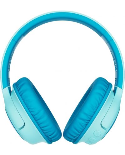 Παιδικά ακουστικά με μικρόφωνο PowerLocus - Bobo, ασύρματα, μπλε - 2