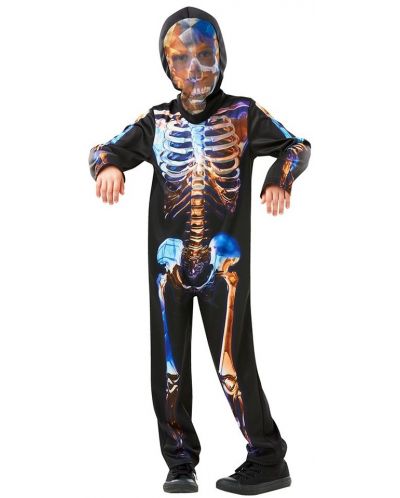 Παιδική αποκριάτικη στολή  Rubies - Skeleton, μέγεθος L - 1