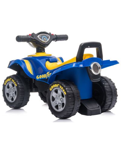 Παιδικό ATV για ώθηση Chipolino - Goodyear, μπλε - 4