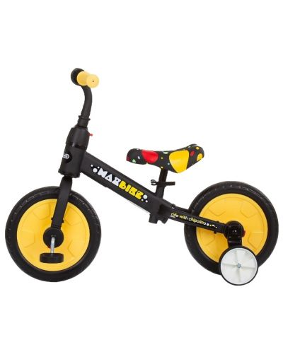 Παιδικό τετράτροχο ποδήλατο Chipolino - Max Bike, κίτρινο - 3