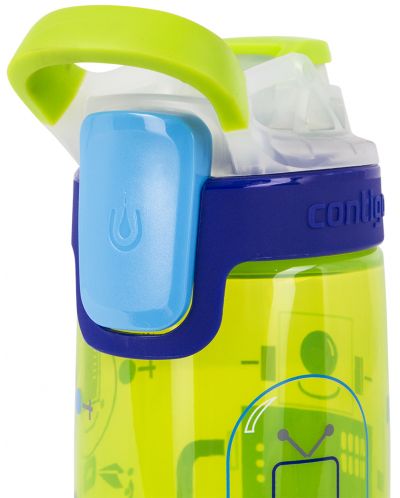 Παιδικό μπουκάλι νερού Contigo Gizmo Sip- Ρομπότ, πράσινο - 2