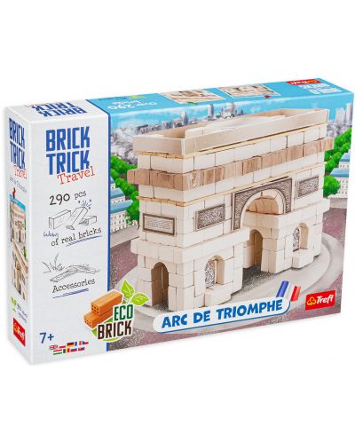 Μοντέλο συναρμολόγησης Trefl Brick Trick Travel - Αψίδα του Θριάμβου - 1