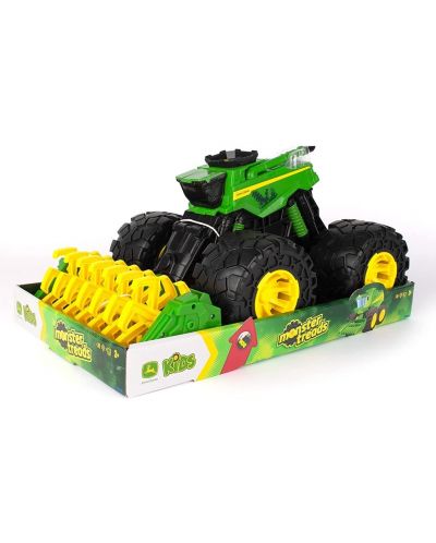 Детска играчка Tomy John Deere - Θεριζοαλωνιστική μηχανή, με λάστιχα τέρας - 3