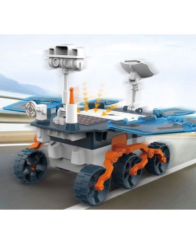 Παιδικό παιχνίδι συναρμολόγησης  Raya Toys -Ηλιακό ρομπότ Mars Rover, 46 μέρη, μπλε - 2