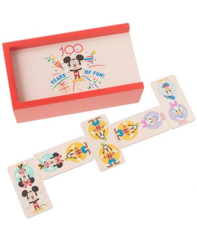Παιδικό ντόμινο Orange Tree Toys - Disney 100, με κόκκινο κουτί - 2