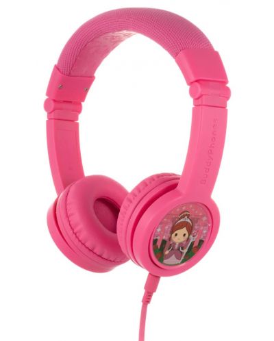 Παιδικά ακουστικά με μικρόφωνο BuddyPhones - Explore+ , ροζ - 2