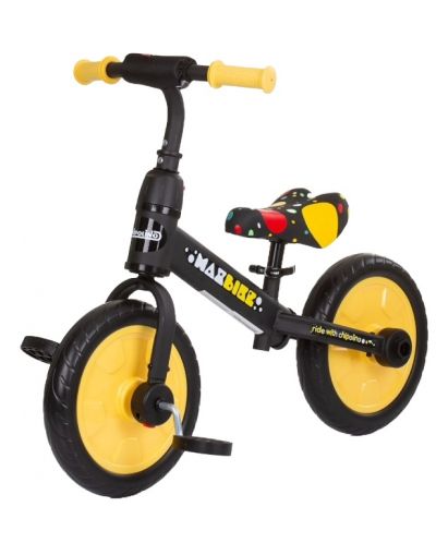 Παιδικό τετράτροχο ποδήλατο Chipolino - Max Bike, κίτρινο - 2