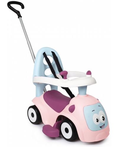Παιδικό αυτοκίνητο ώθησης Smoby, κυκλάμινο ροζ - 1