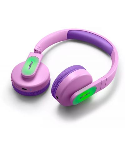 Παιδικά Ασύρματα ακουστικά Philips - TAK4206PK, ροζ - 4