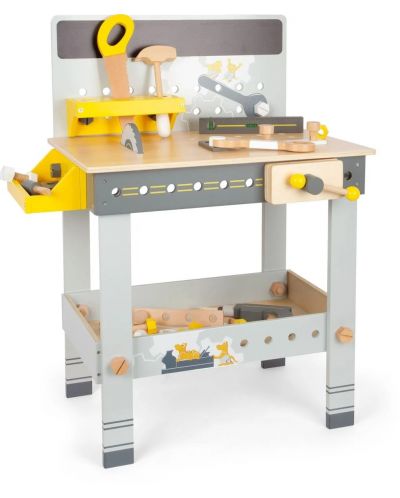 Παιδικό τραπέζι εργασίας με εργαλεία  Small Foot - 50 x 41 x 72 cm - 1