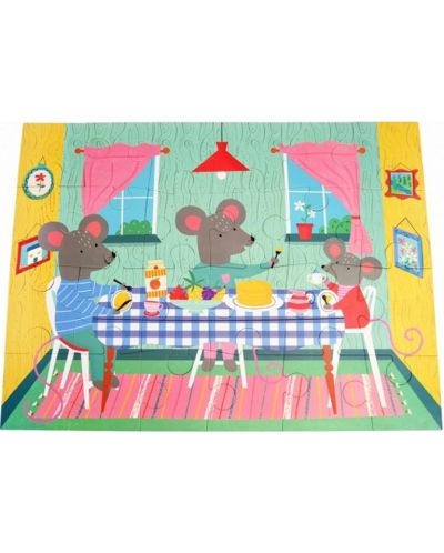 Παιδικό παζλ Rex London - Ποντίκι σε σπίτι 2, 24 τεμάχια - 3
