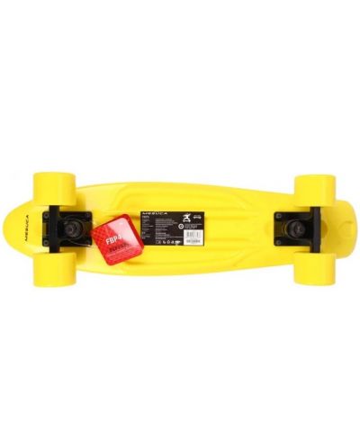 Παιδικό pennyboard Mesuca - Ferrari, FBP4, κίτρινο	 - 4