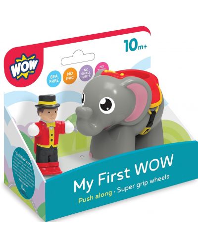 Παιδικό παιχνίδι WOW Toys - Η Ελέφαντας Έλι και ο εκπαιδευτής της - 2