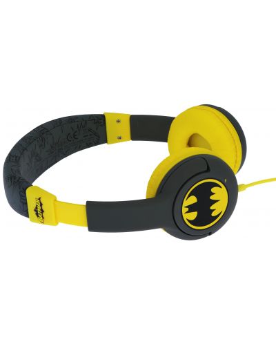 Παιδικά ακουστικά OTL Technologies - Batman, γκρι/κίτρινα - 3