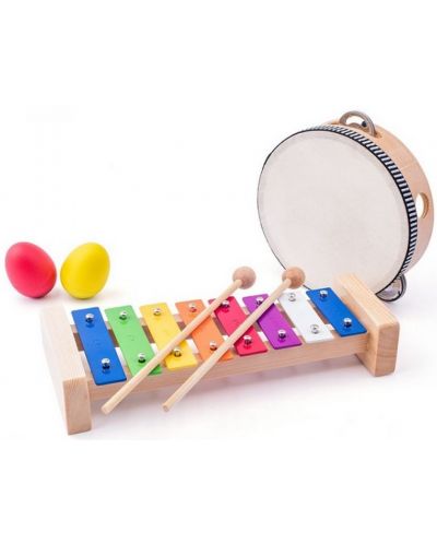Παιδικό μουσικό σετ Woody - Ξύλινα όργανα - 2