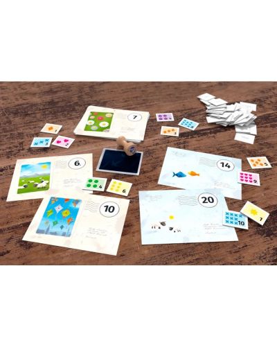 Παιδικό επιτραπέζιο παιχνίδι για τον λογισμό Haba -Ταχυδρομείο και περιστέρι - 3