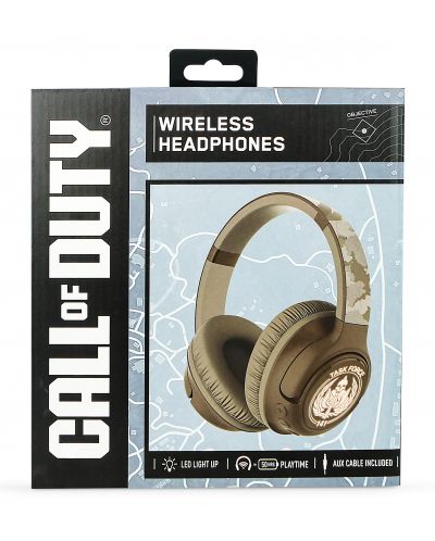 Παιδικά ακουστικά OTL Technologies - Call Of Duty, ασύρματα, πράσινα - 6