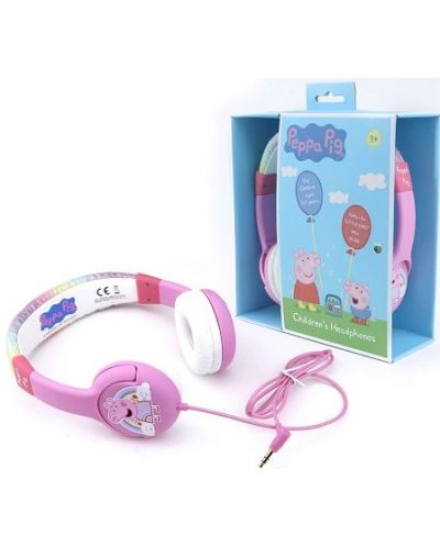 Παιδικά ακουστικά OTL Technologies - Peppa Pig Rainbow, ροζ - 3