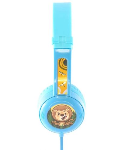 Παιδικά ακουστικά BuddyPhones - Travel, μπλε - 2