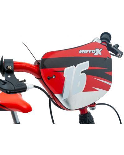 Παιδικό ποδήλατο Huffy - Moto X, 16'', κόκκινο - 3