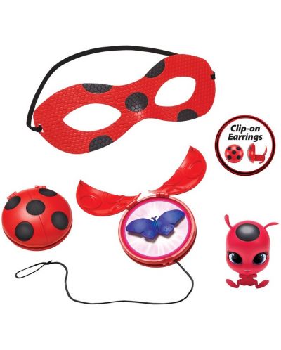 Παιδικό σετ  Playmates Miraculous - Ladybug, μάσκα με αξεσουάρ - 1