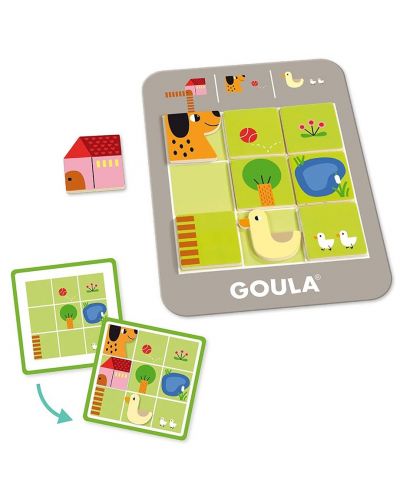 Παιδικό παιχνίδι λογικής Goula - Φάρμα - 4